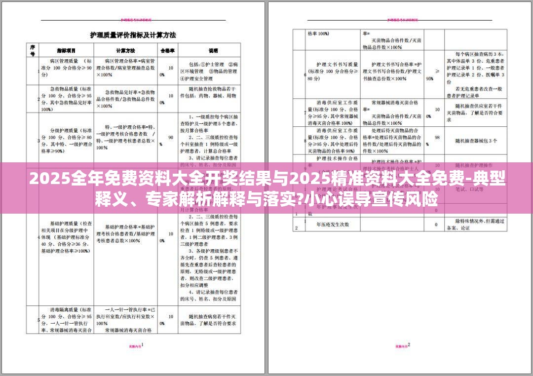 2025全年免费资料大全开奖结果与2025精准资料大全免费-典型释义、专家解析解释与落实?小心误导宣传风险