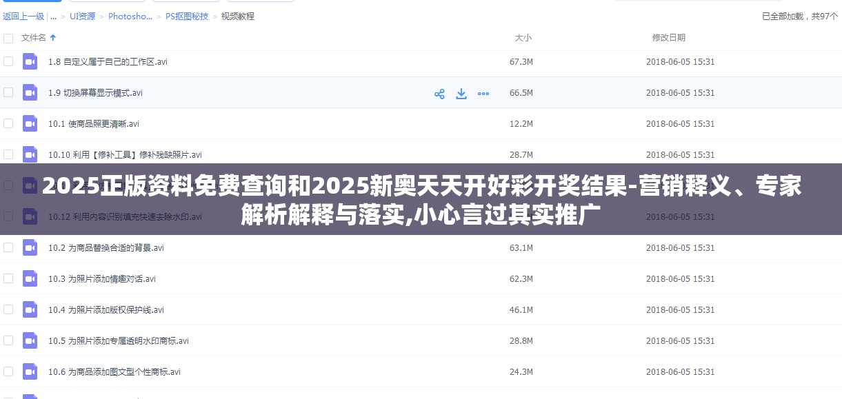 2025正版资料免费查询和2025新奥天天开好彩开奖结果-营销释义、专家解析解释与落实,小心言过其实推广